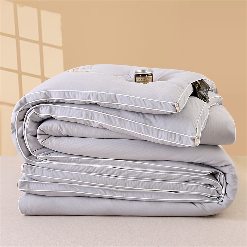 2025新款A类小竺棉提花大豆纤维被子被芯
