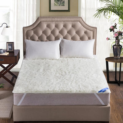 2023新款羊毛床垫白色长毛床垫-风格二 100*200 白色长毛床垫