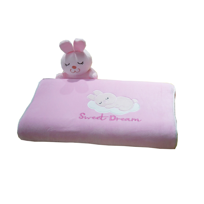 2019新款儿童玩具乳胶枕头（27*44cm） 小白兔