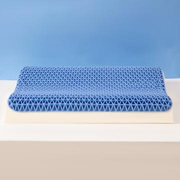 2021新款枕头枕芯TPE果胶乳胶复合凉感动态无压枕40x60cm