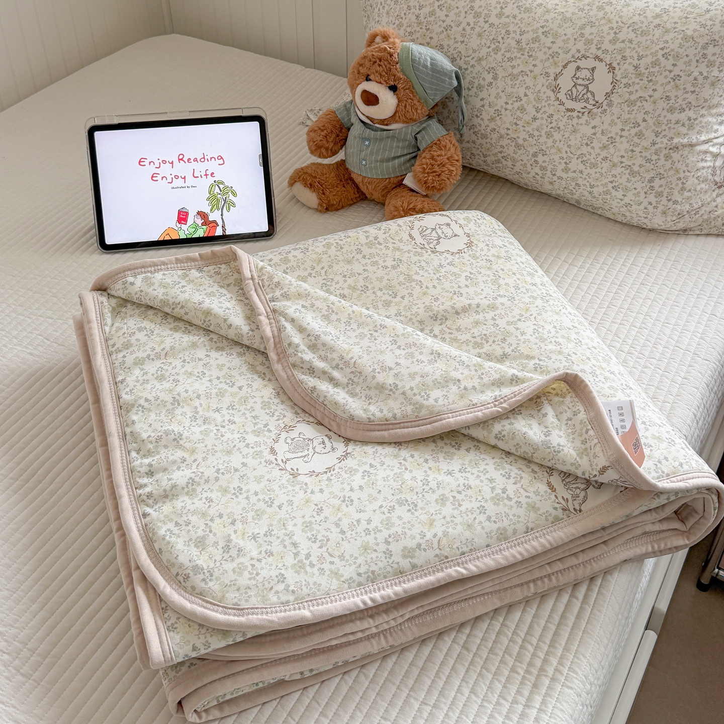 2026新款针织云柔大豆夏被夏凉被空调被 森野