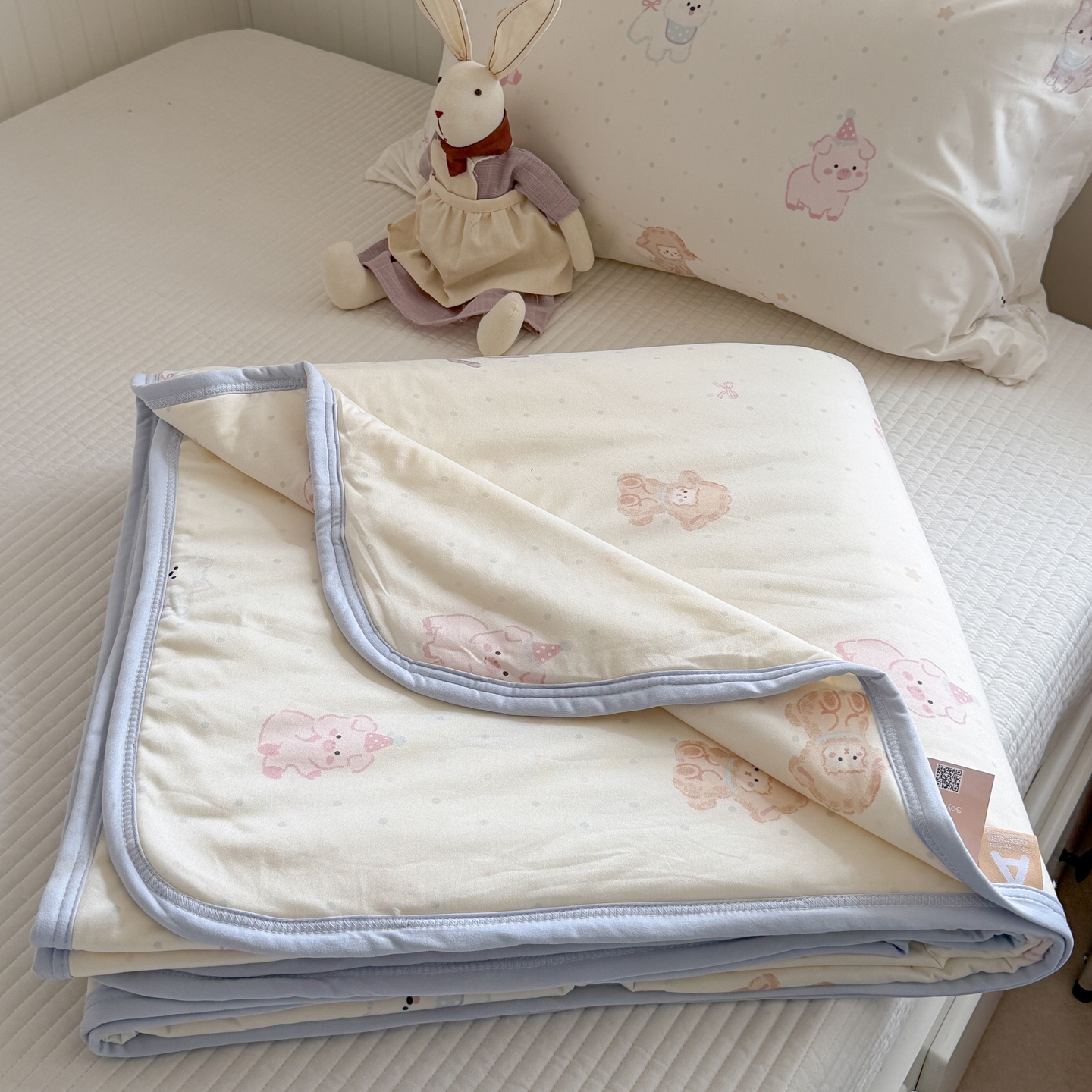 2026新款针织云柔大豆夏被夏凉被空调被 萌宠乐园