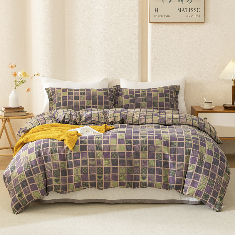 2025新品-A类全棉双层纱单品被套 200X230cm 格格物语