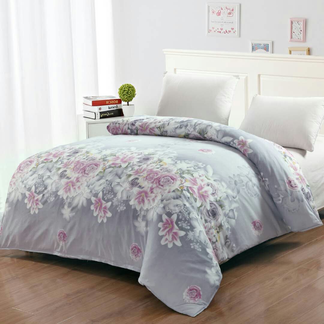 芦荟棉被套 加厚双面磨毛单品被套