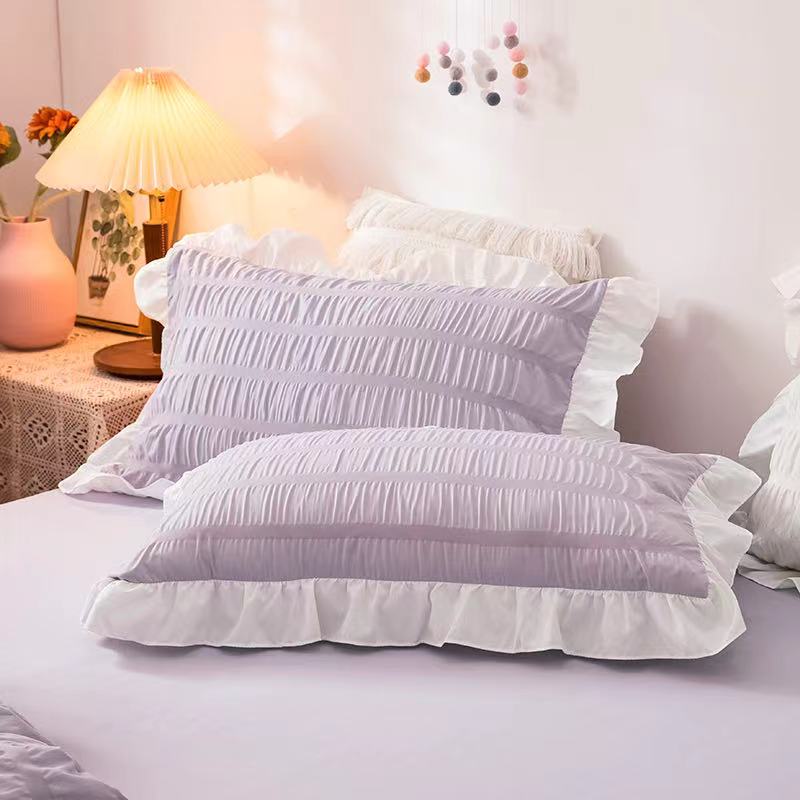 2021新款单枕套 枕套/对 优雅紫