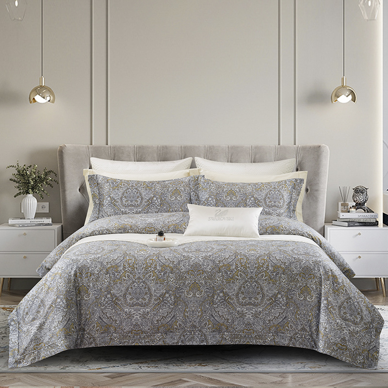 2024新款正宗金太阳新疆长绒棉四件套 斯佩罗