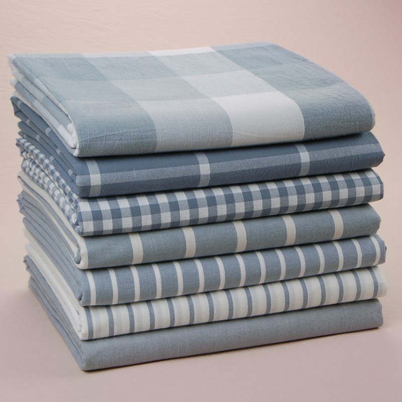 2018新款-全棉色织水洗棉面料