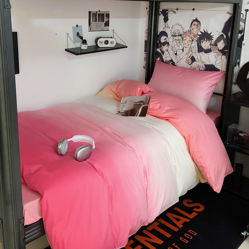 2025新款小清新全棉学生宿舍三件套（提供买家秀）