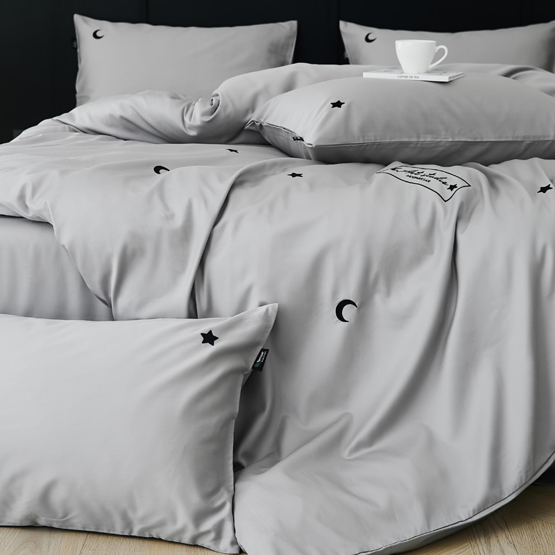 2024新款天丝棉刺绣四件套