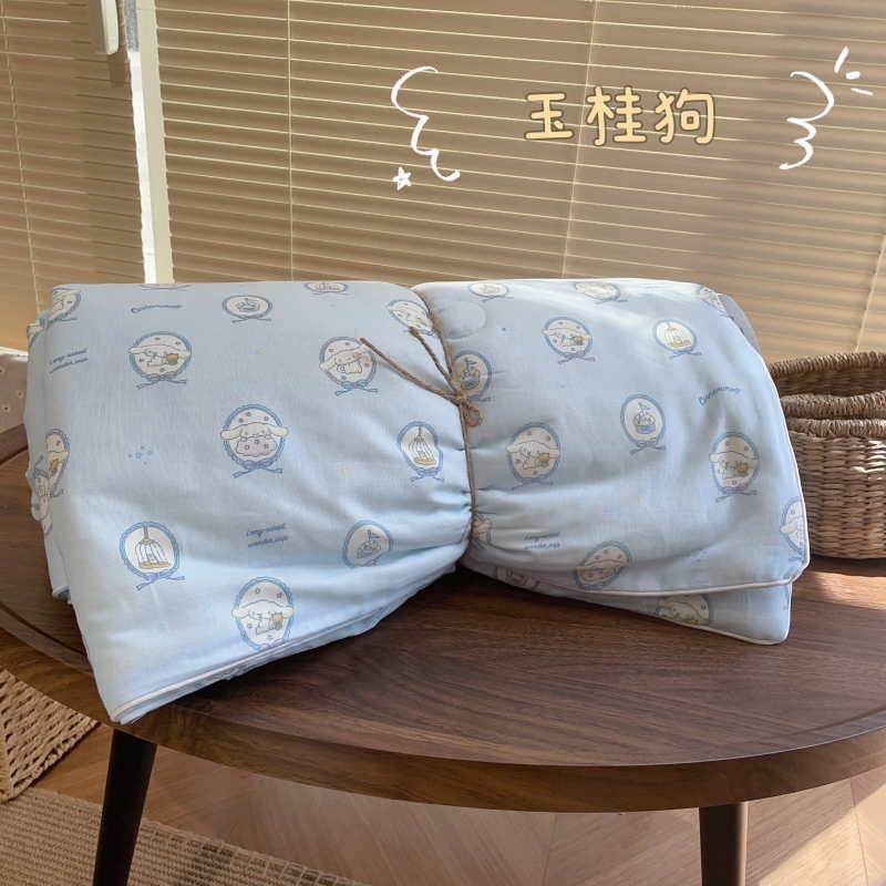 2024新款全棉双层纱夏被夏凉被空调被