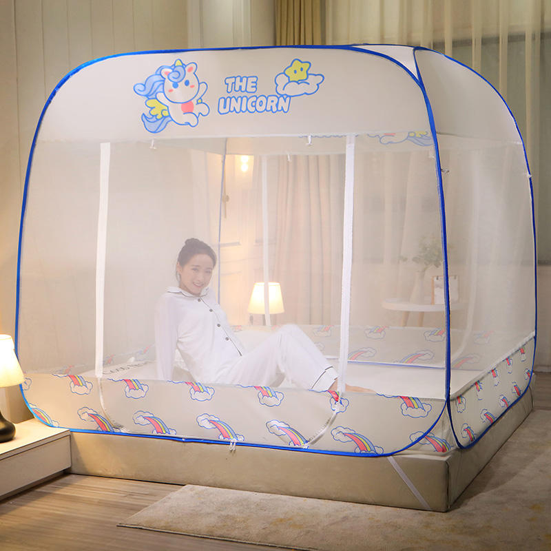 2021新品免安装蚊帐系列 1.5m（5英尺）床 独角兽