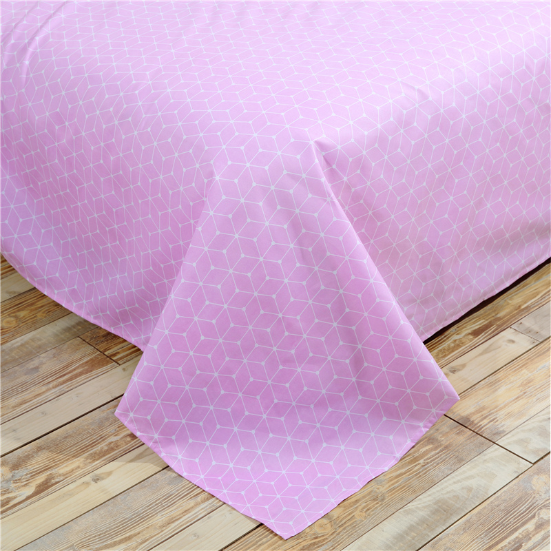 2018新款芦荟棉单床单