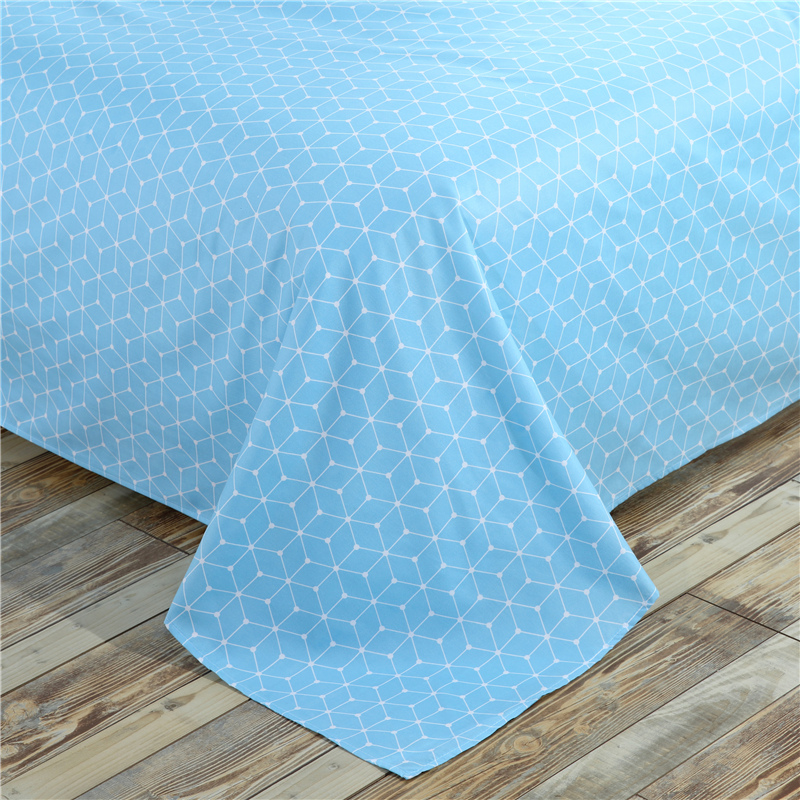 2018新款芦荟棉单床单