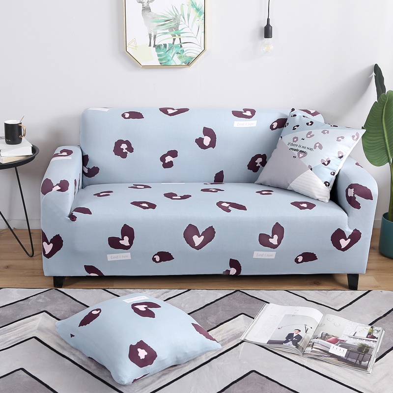 2019新款沙发套 适合长度90-140cm之间的沙发 爱心豹点