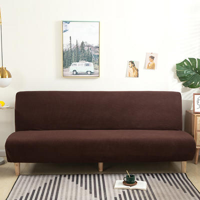 2020新款玉米绒 沙发床 沙发套 标准160-190cm 深咖