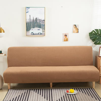 2020新款玉米绒 沙发床 沙发套 标准160-190cm 驼色
