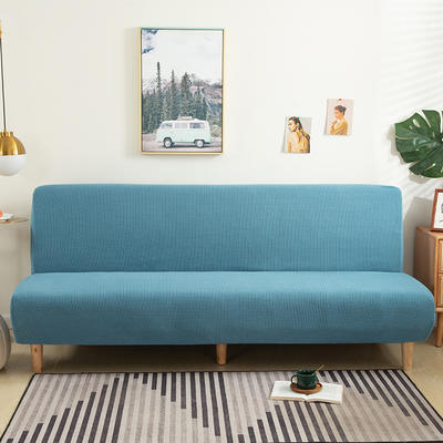 2020新款玉米绒 沙发床 沙发套 标准160-190cm 西湖蓝