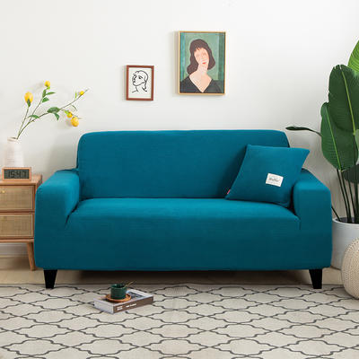 2021新款玉米绒沙发套 90-140cm 青石蓝
