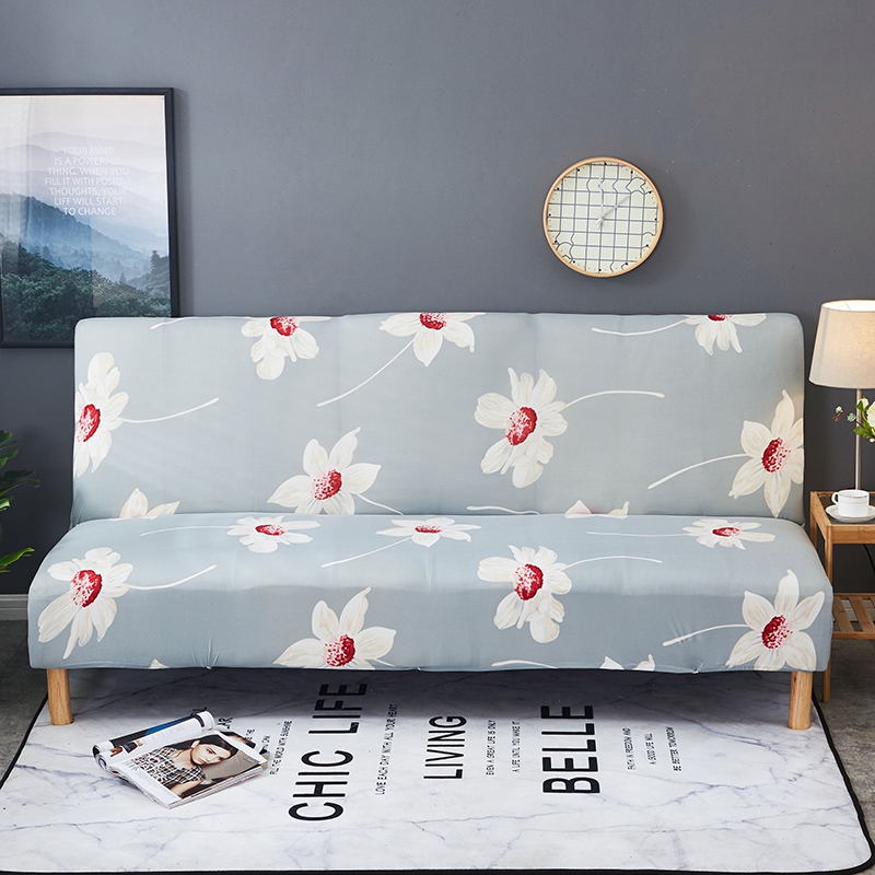 整理印花沙发床 沙发套 适用于160-190之间的沙发床 晚秋