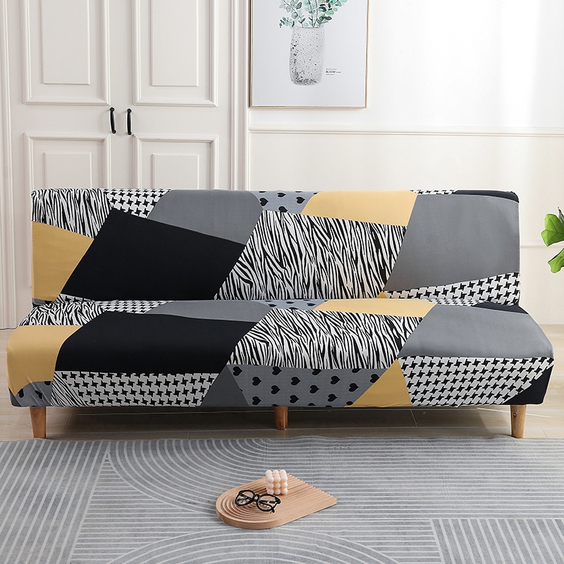 整理印花沙发床 沙发套 适用于160-190之间的沙发床 原创拼格