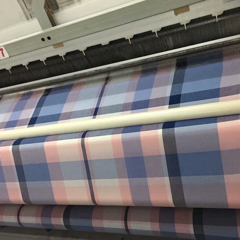 2018新款-色织水洗棉面料 宽幅250cm 本格拉