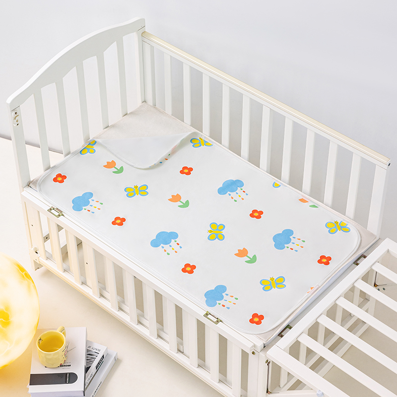 2026新款宝宝防水隔尿垫成人床垫隔脏垫子姨妈垫-儿童 云蝶花梦