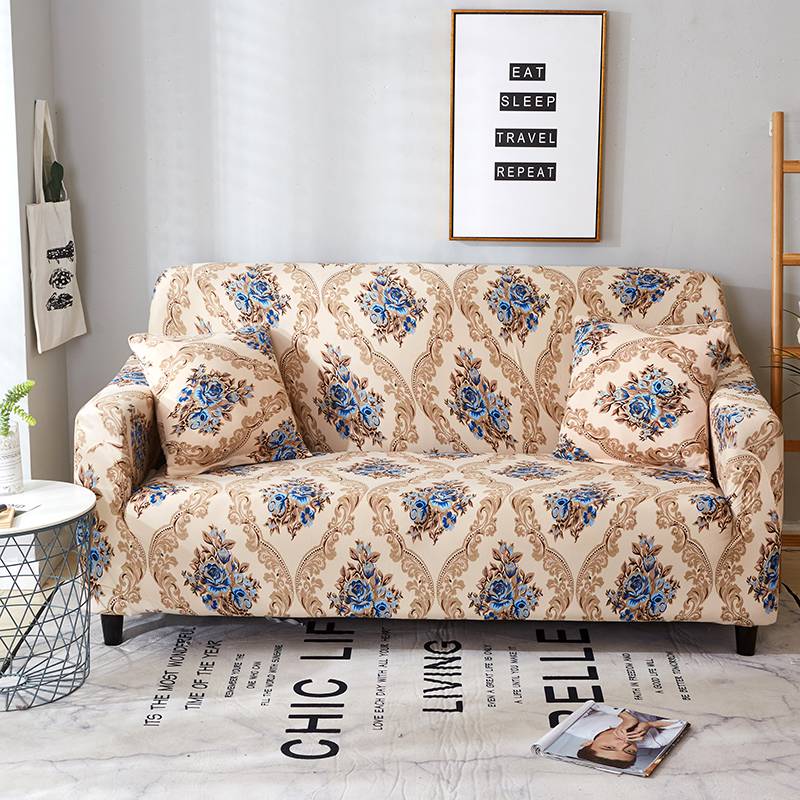 2018新款小清新风格系列沙发套 双人(规格140-195CM） 美式印象