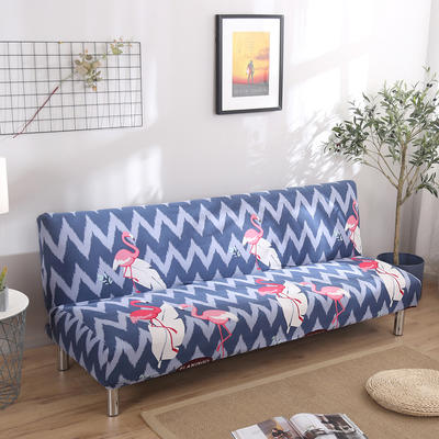 2019新款沙发床套-四季款 标准（160-180） 火鸟 蓝色