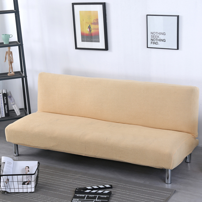 2019新款沙发床套-玉米绒款 标准（160-180） 玉米绒 米色