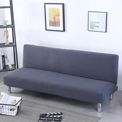 2019新款沙发床套-玉米绒款 标准（160-180） 玉米绒 深灰