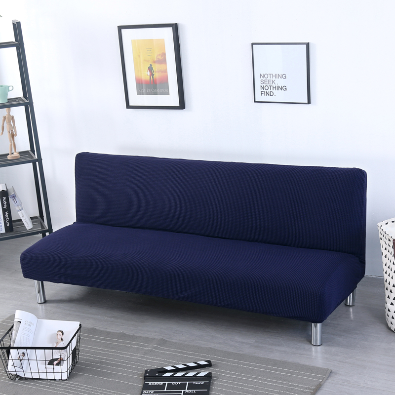 2019新款沙发床套-玉米绒款 标准（160-180） 玉米绒藏蓝