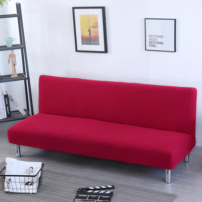 2019新款沙发床套-玉米绒款 标准（160-180） 玉米绒酒红