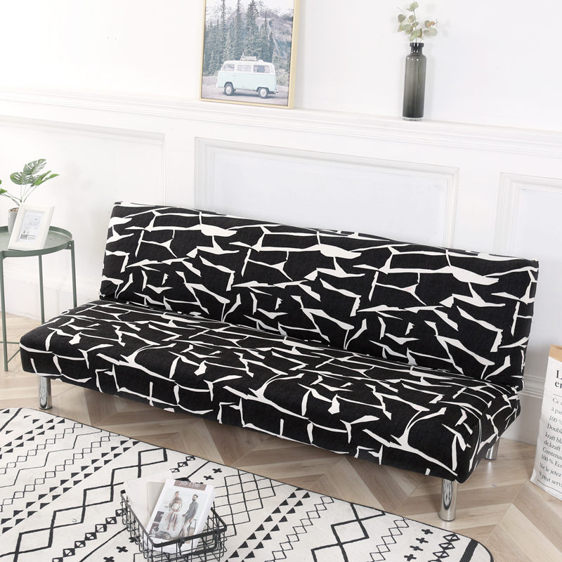 2019新款-沙发床套 标准（160-180） 印象派-黑色