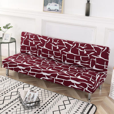 2019新款-沙发床套 标准（160-180） 印象派-红色