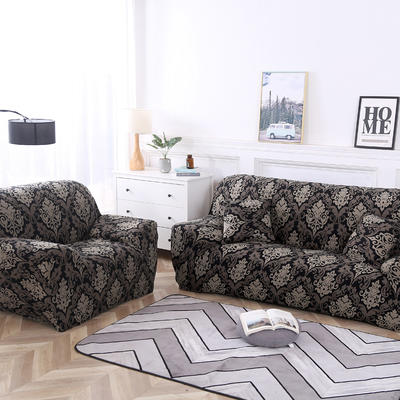 2019新款-纯色沙发套沙发床套 双人（140-195cm） 巴洛克