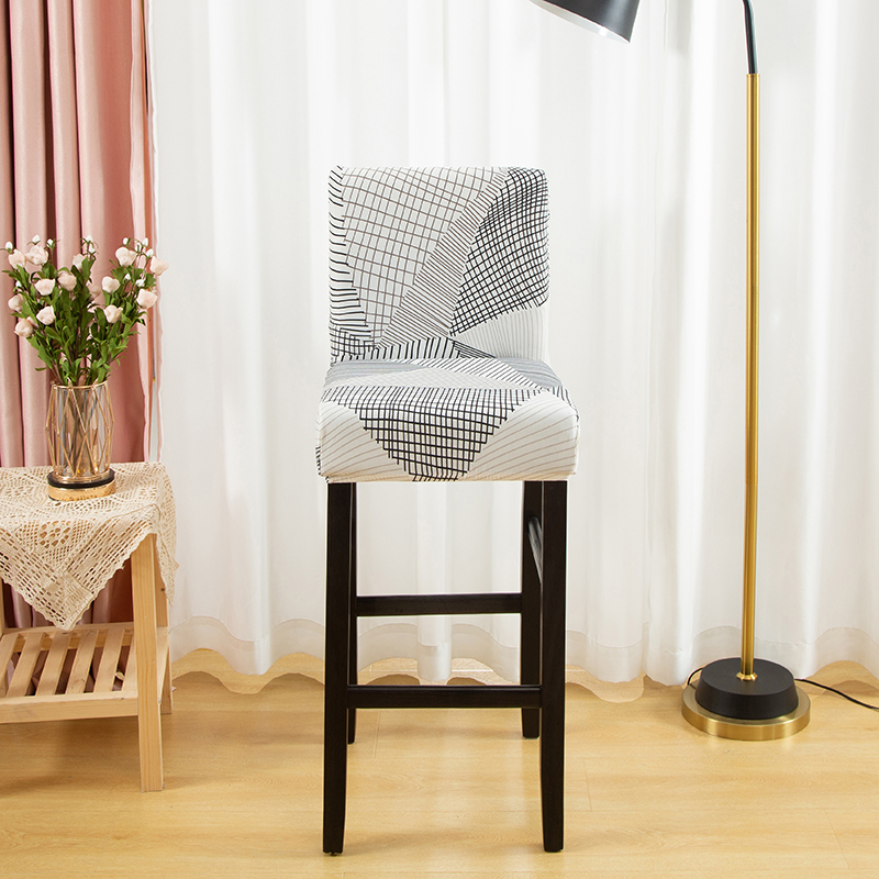2021新款高脚椅印花椅套-通用款 摩卡
