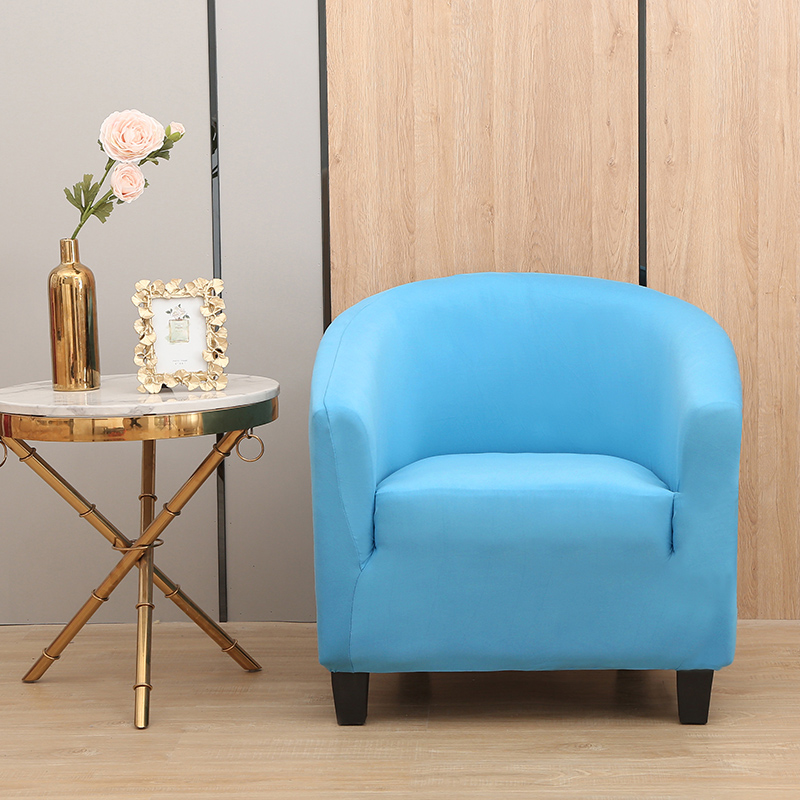 2021新款U型小沙发套系列-通用款 通用款 天蓝