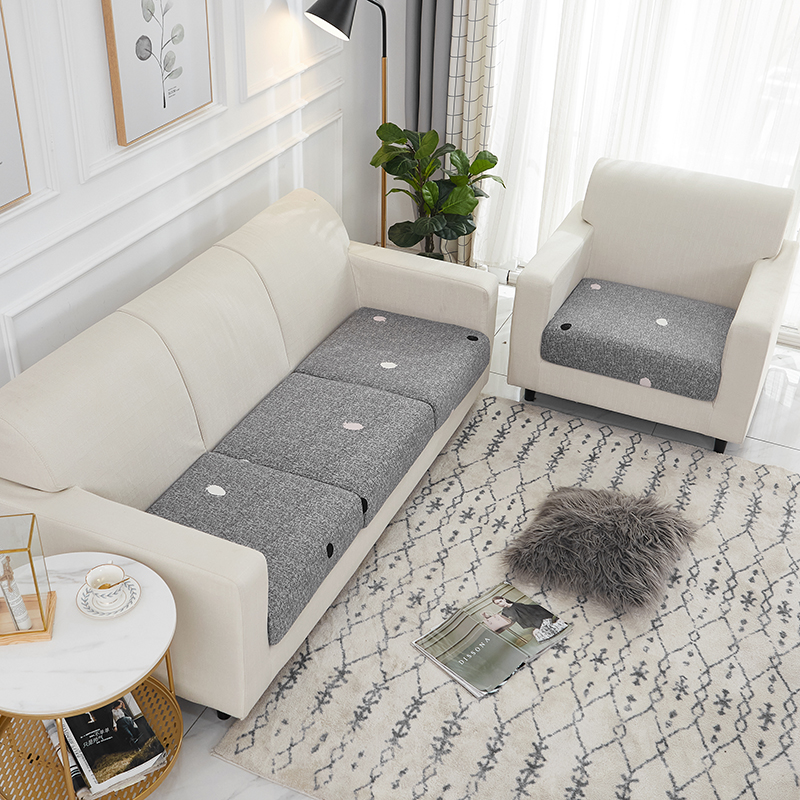 2021新款印花沙发坐垫系列（3+1） 单人 马卡龙 粉