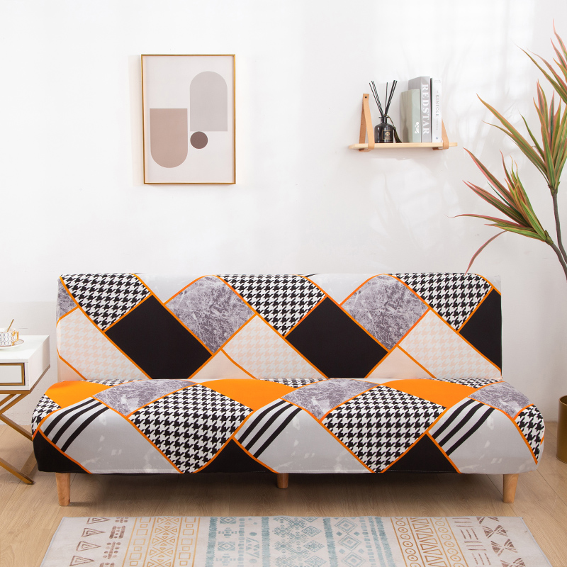 2021新款沙发床套 中号（160-180） 爱马橙