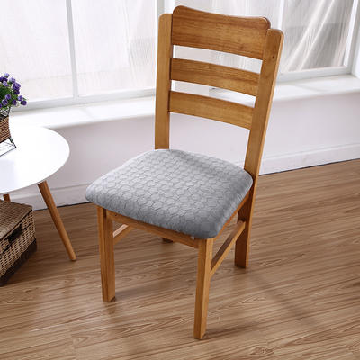 2021新款椅子坐垫套-日式方块坐垫套 日式方块灰色