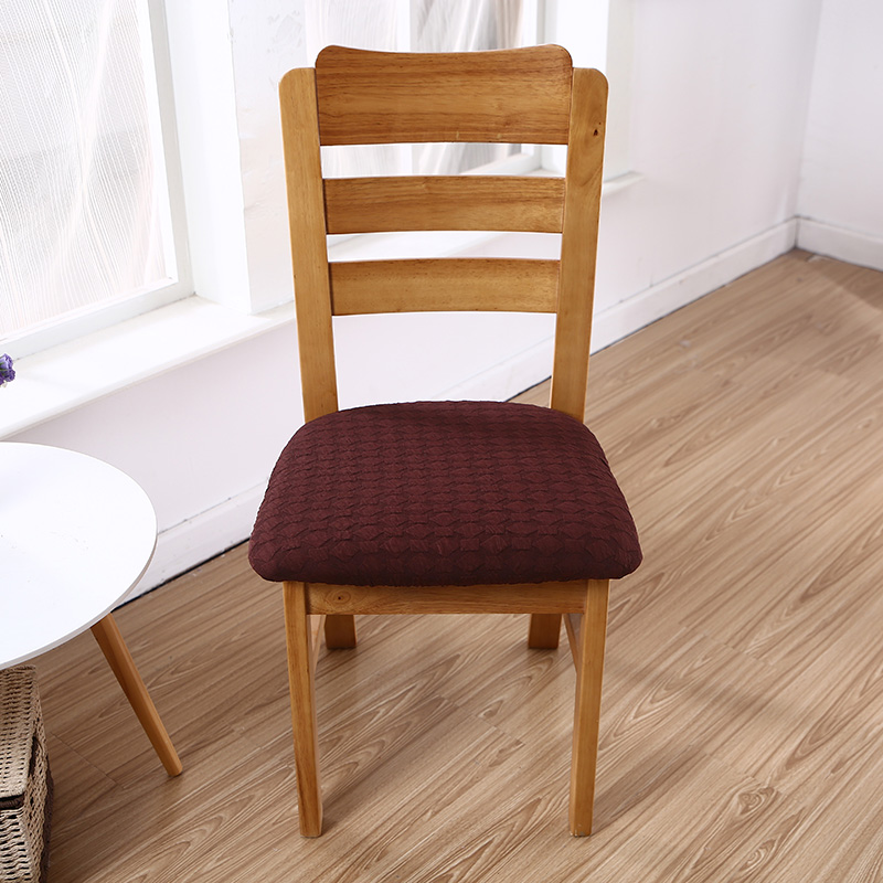 2021新款椅子坐垫套-日式方块坐垫套 日式方块咖啡
