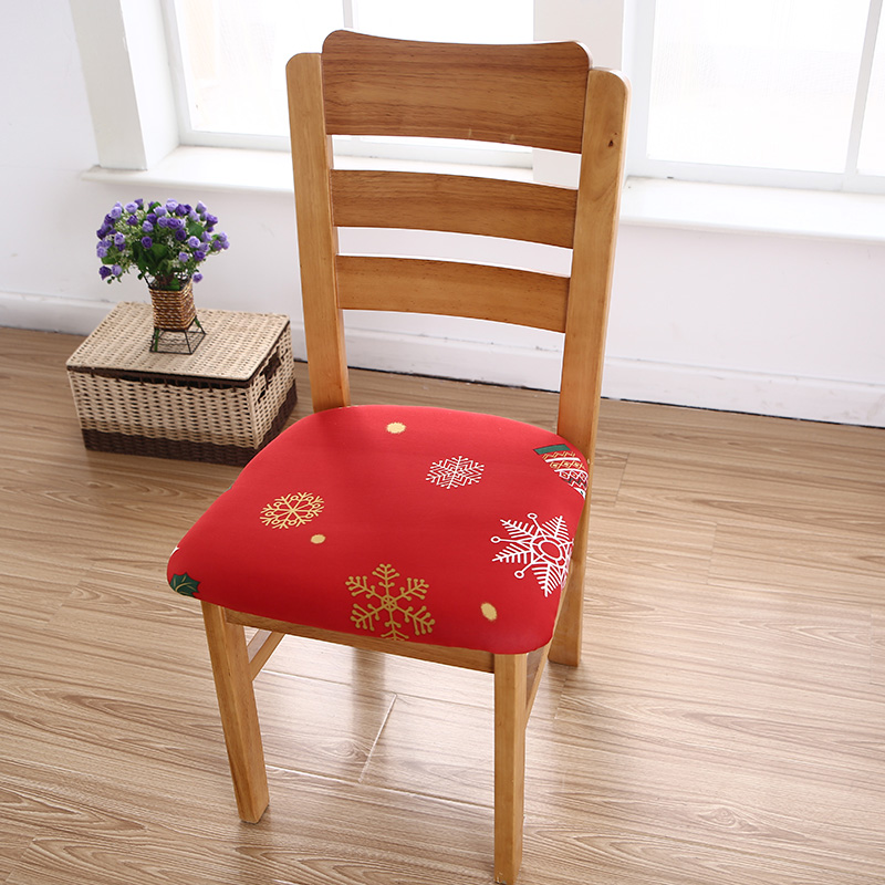 2021新款椅子坐垫套-四季椅子坐垫套 红色小鹿