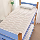2024学生床垫上下铺床垫单人床垫记忆棉床垫海绵床垫0.9米床单人高中生床垫子 80*190（厚5cm） 米色