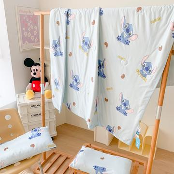 2023新款迪士尼正版授权A类牛奶针织棉儿童夏被学生盖毯
