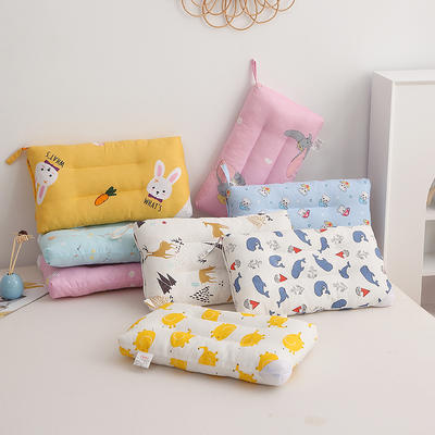 新款儿童水洗棉枕头枕芯系列30*50cm/个 花形随机