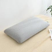 2022新款生物基零压记忆棉枕头单人护颈椎枕芯面包款40*70cm/只 灰色