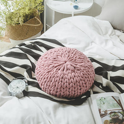 索菲亚抱枕（圆枕） 直径40cm 粉色