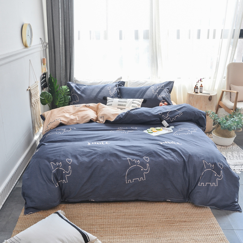 贝兰仙奴家纺 12868全棉多规格四件套