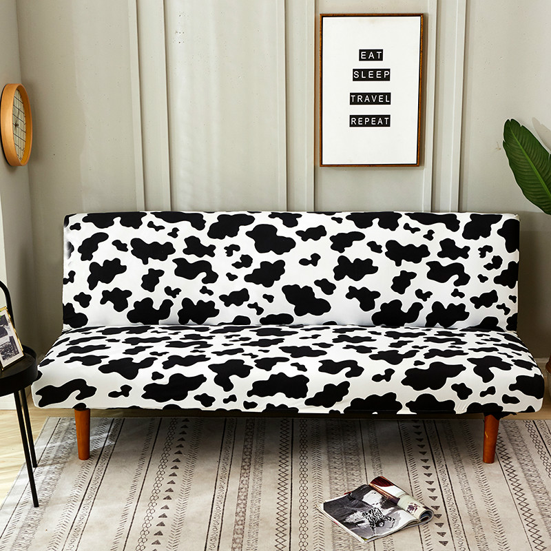 （总）2023新款牛奶丝印花系列沙发床套 加大尺寸长度190-210cm 斑点