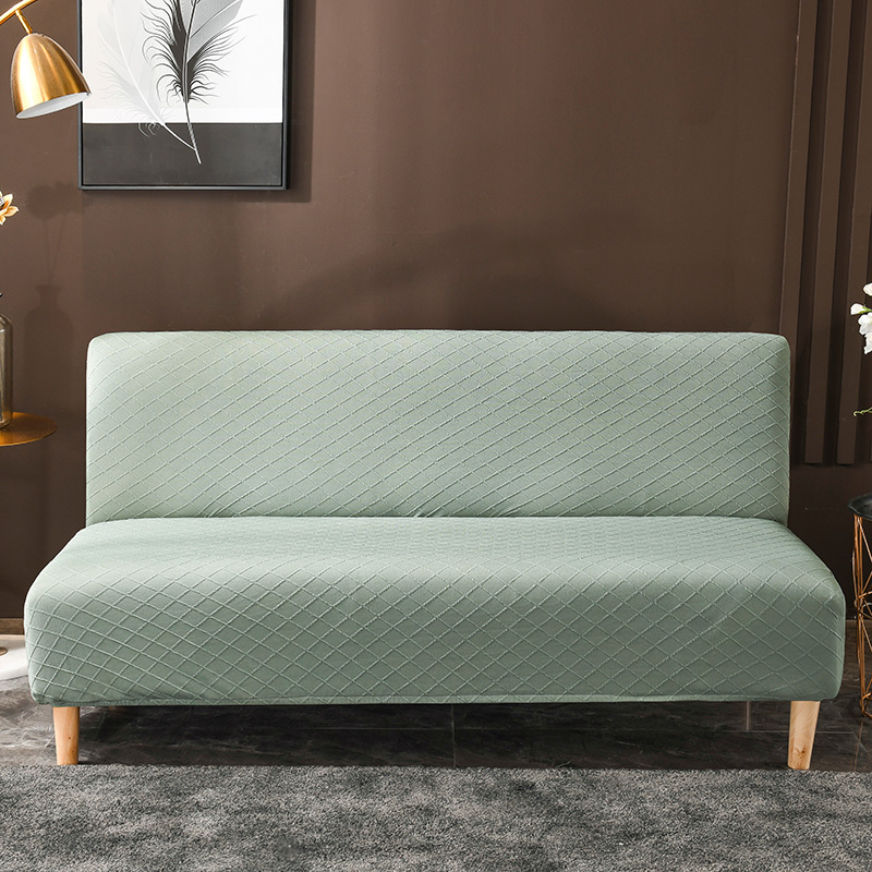 （总）2023新款金针提花系列沙发床套 加大尺寸长度190-210cm 摩尔绿
